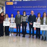 Fundadoras presente en la entrega de premios de los retos Finnova-Girls4Tech Startup Europe Awards